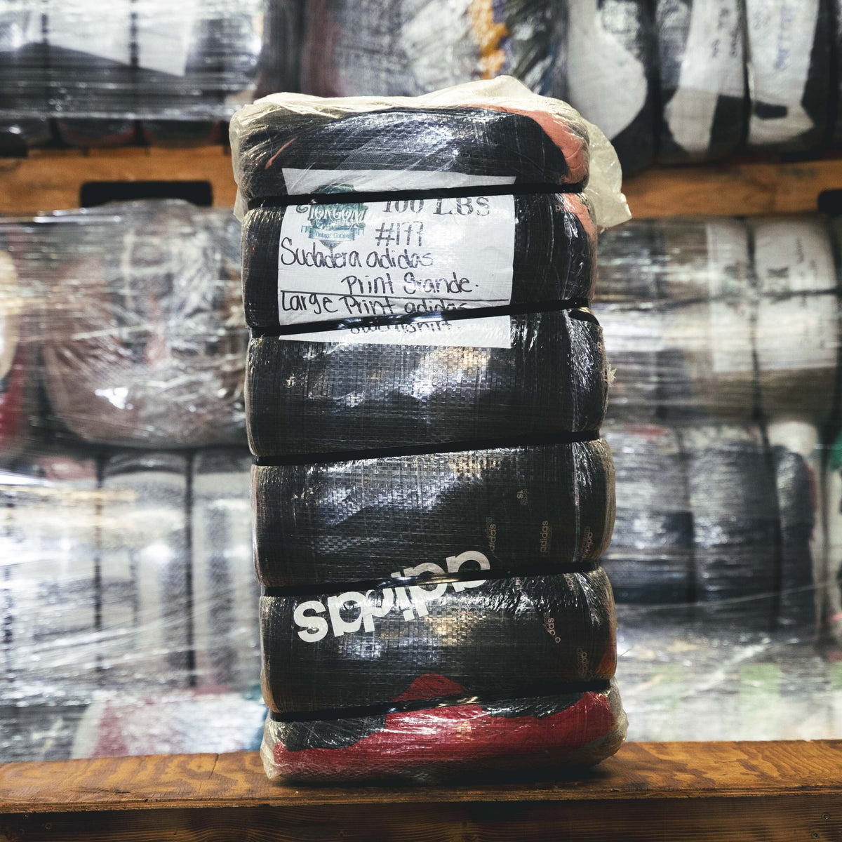 LARGE PRINT ADIDAS SWEATSHIRTS