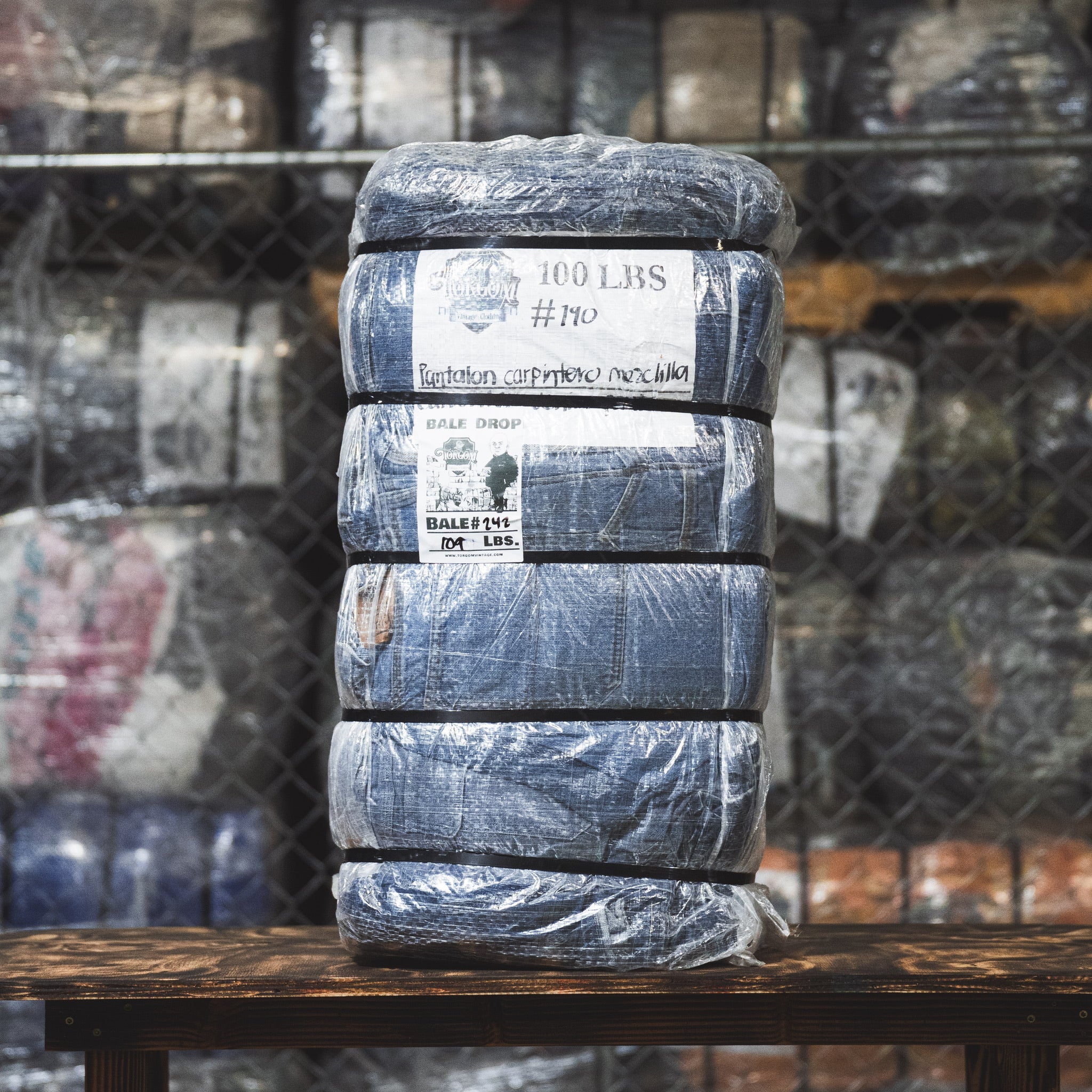 Denim Carpenter Pants